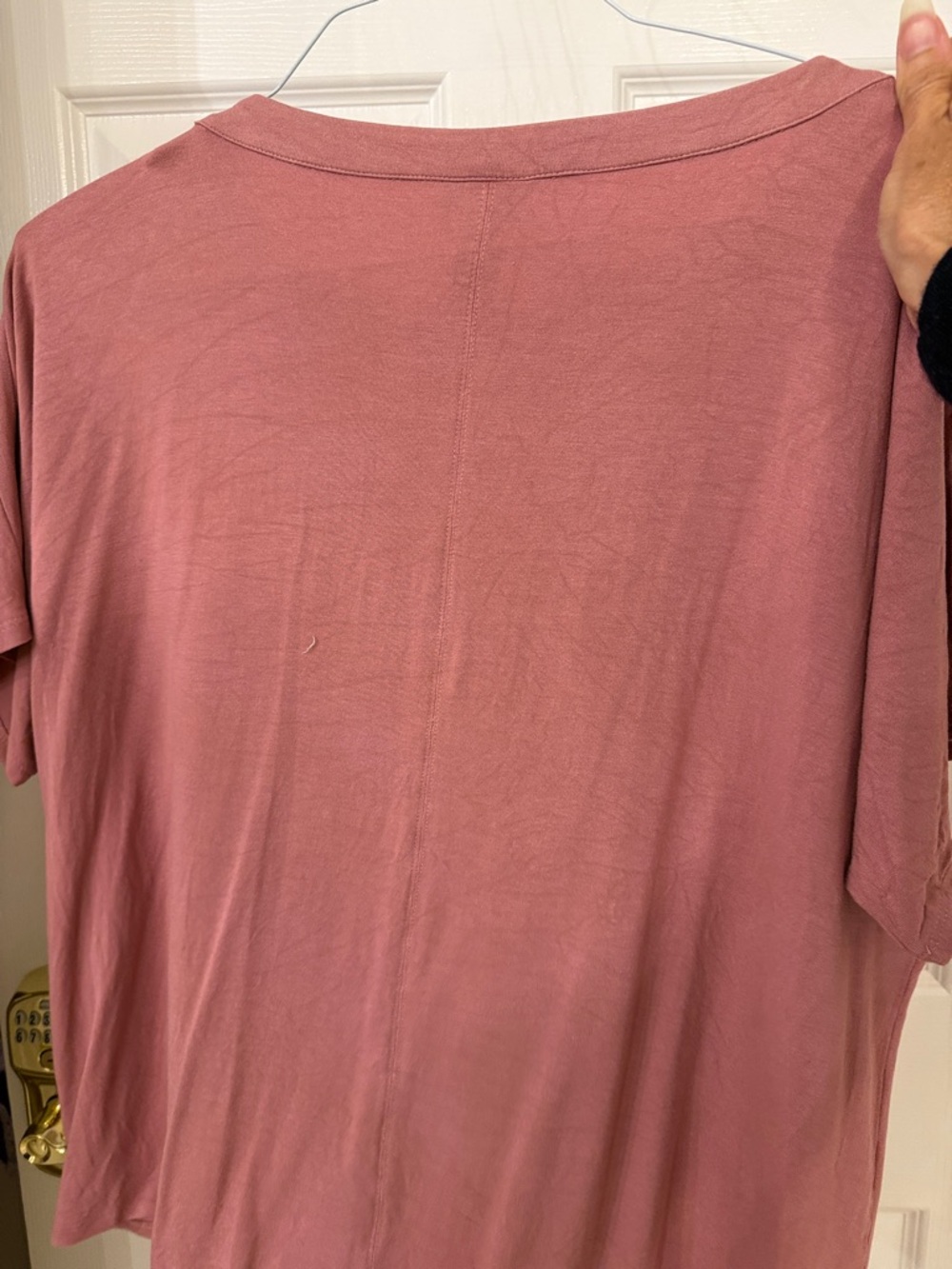 J. Jill Dusty Rose Short-Sleeve Crew Tee - Picture 7 of 7